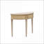 Table basse vintage avec plateau en placage de bois massif, finition grège pour vestibule / salon