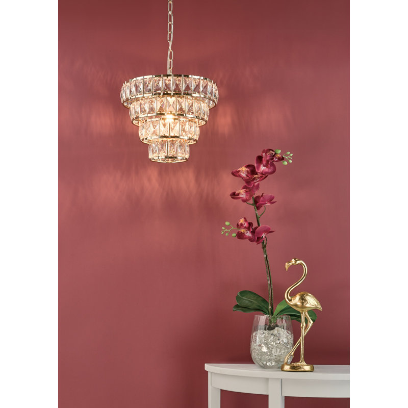Dorr 1 - Light Gold Pendant