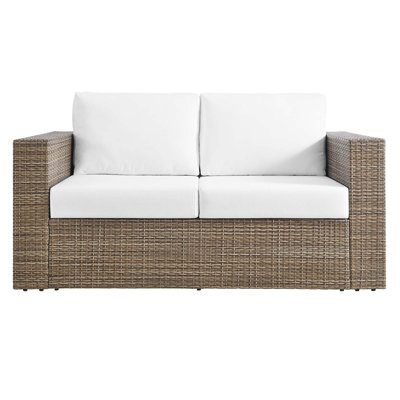Modway Convene Outdoor Patio Outdoor Patio Loveseat