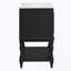 Meuble-lavabo moderne 24 po avec lavabo en céramique-1049468654