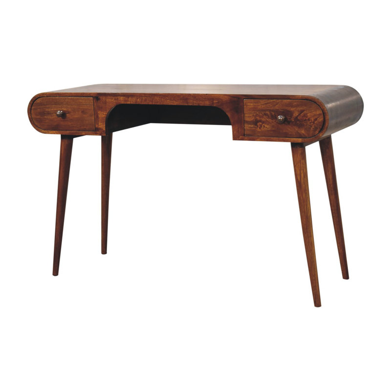 136cm Solid Wood Console Table
