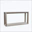 Console de 60 pouces de large avec finition grise vieillie-763176609