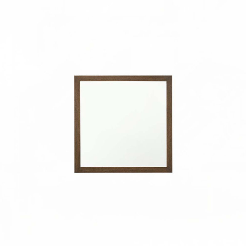 Oak Finish Mirror