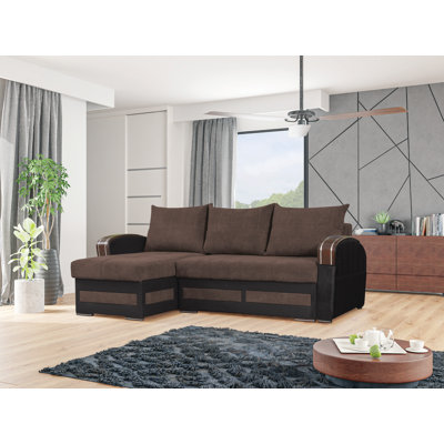 Vitela Upholstered L-Shaped Sectional Reversible