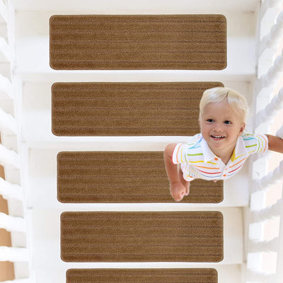 Tapis d'escalier antidérapant Ahlias Stripes Collection