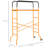4-Step Steel Scaffold With Wheels