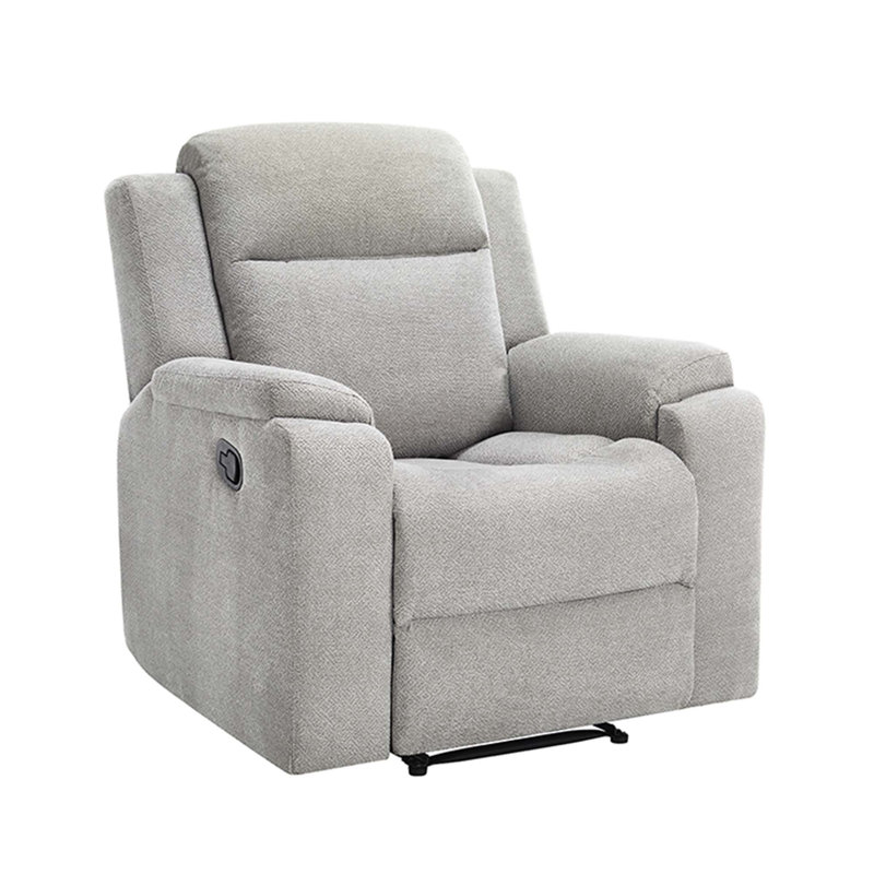 90cm Wide Chenille Standard Recliner, Grey