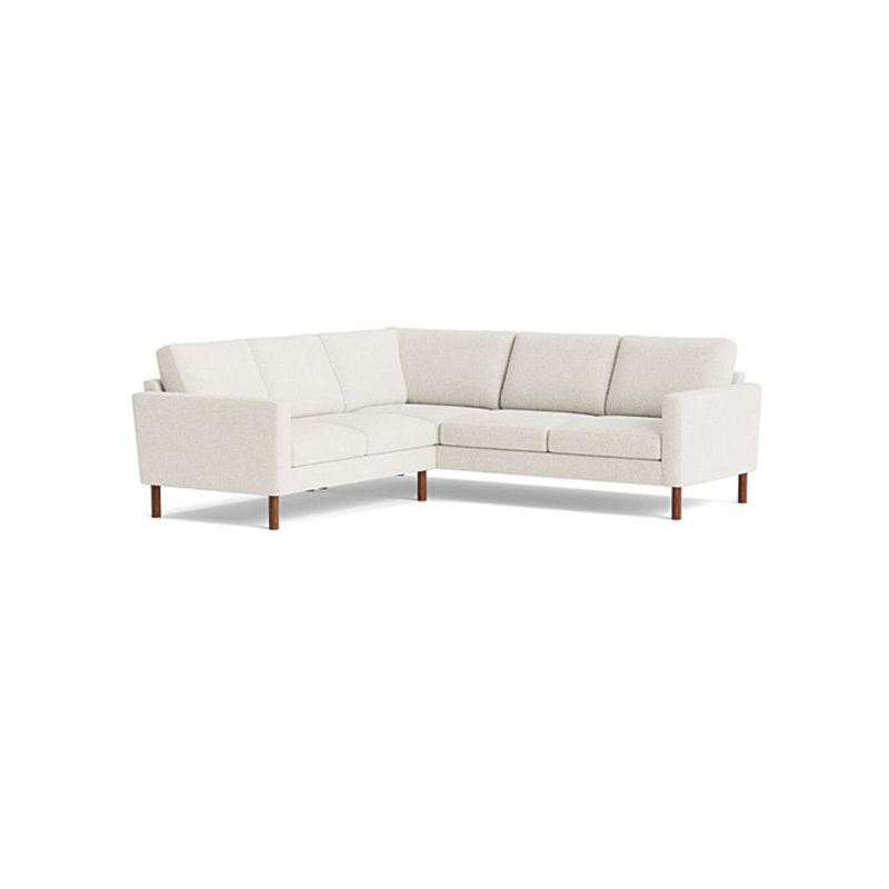 Laguna Sectional, Right Hand Facing, Performance Weave - Snow
