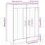  Wall Mounted Cabinet Artisan Oak 69.5 X 34 X 90 Cm-1737196034