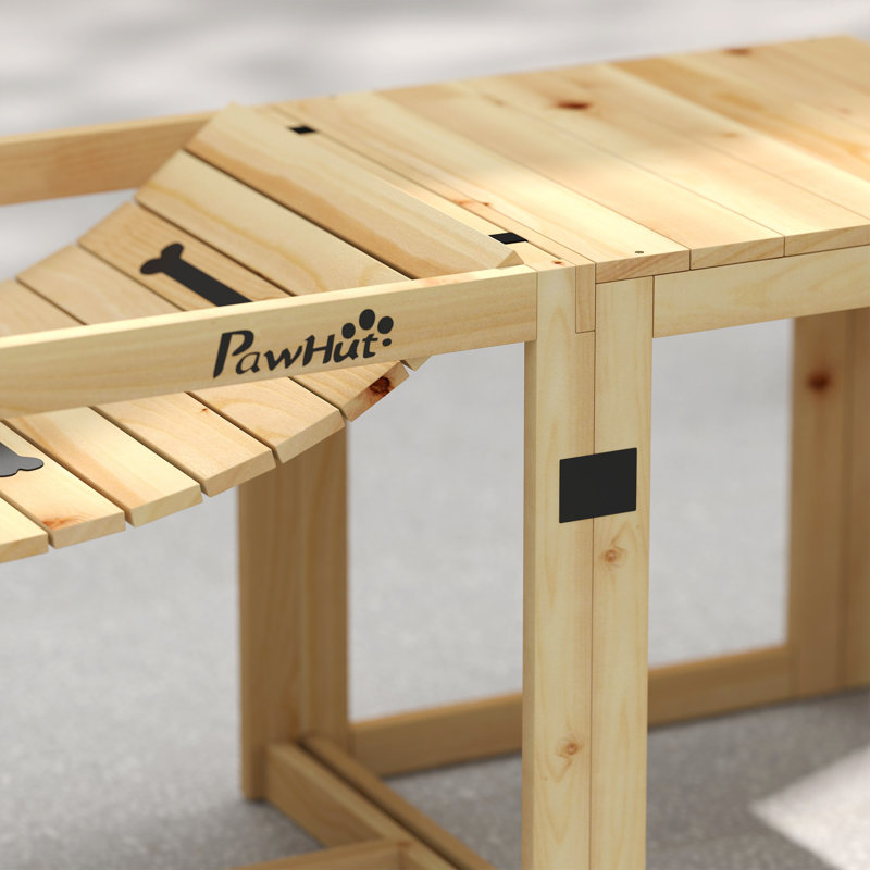56cm H Panel Solid Wood Dog Agility
