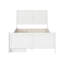 Lit plateforme Portland avec pied de lit et tiroirs de rangement assortis-456000350-456000351