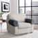 Pizarro Super Soft Stretchy Texured Grid Box Cushion Armrest Slipcover
