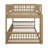Bunk Bed With Ladder And Guardrails-117529818