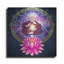 «Bouddhist Moine Nirvana» par Flyland Designs, art mural en métal, 24 po x 24 po-102014079
