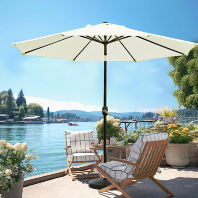 Parasol de marché inclinable 108 pi Jaenis