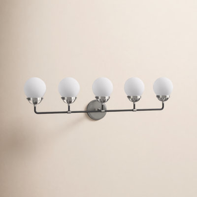 Newport 5-Light Steel Vanity Light