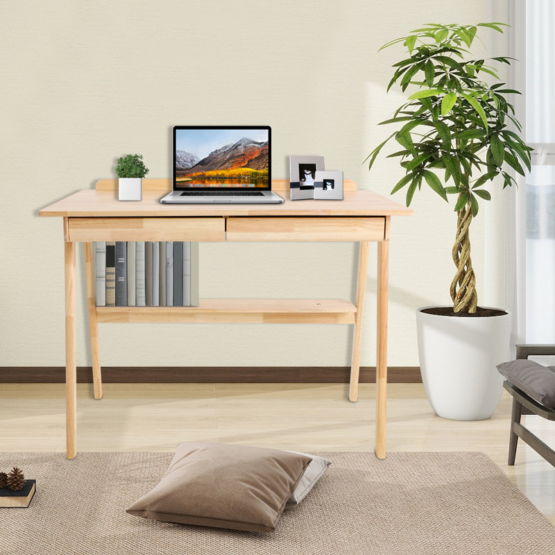 Writing Computer Desk, Yellow