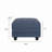 Tomario 25'' Fabric Storage Ottoman-472599289