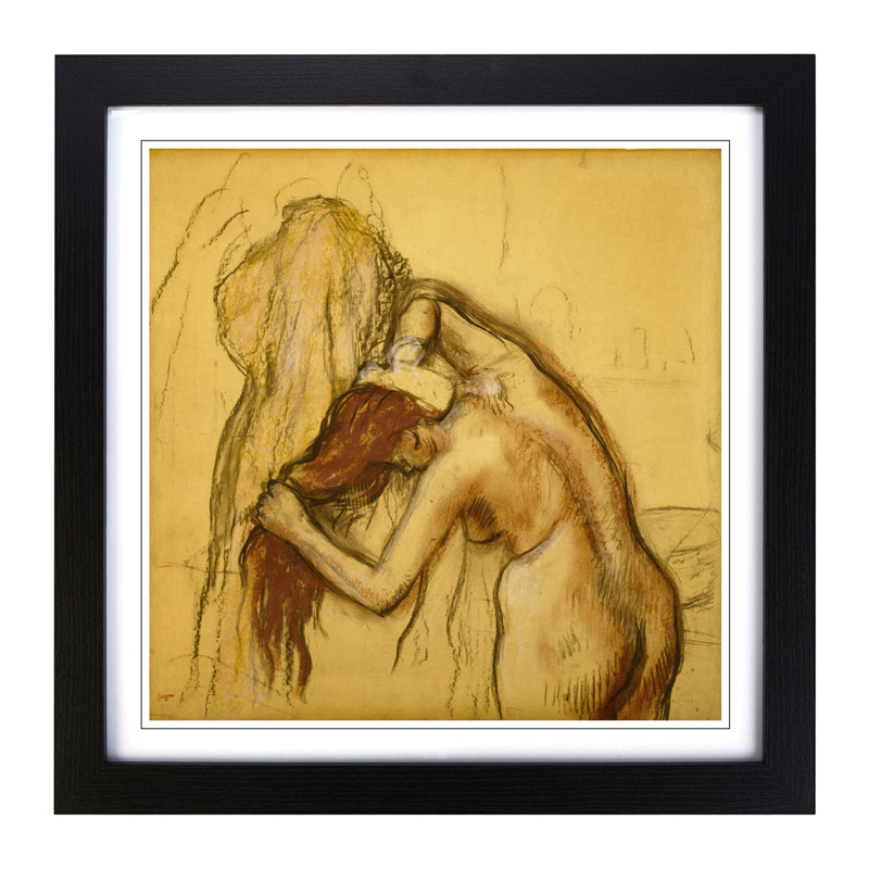 Edgar Degas - Single Picture Frame Painting, Black