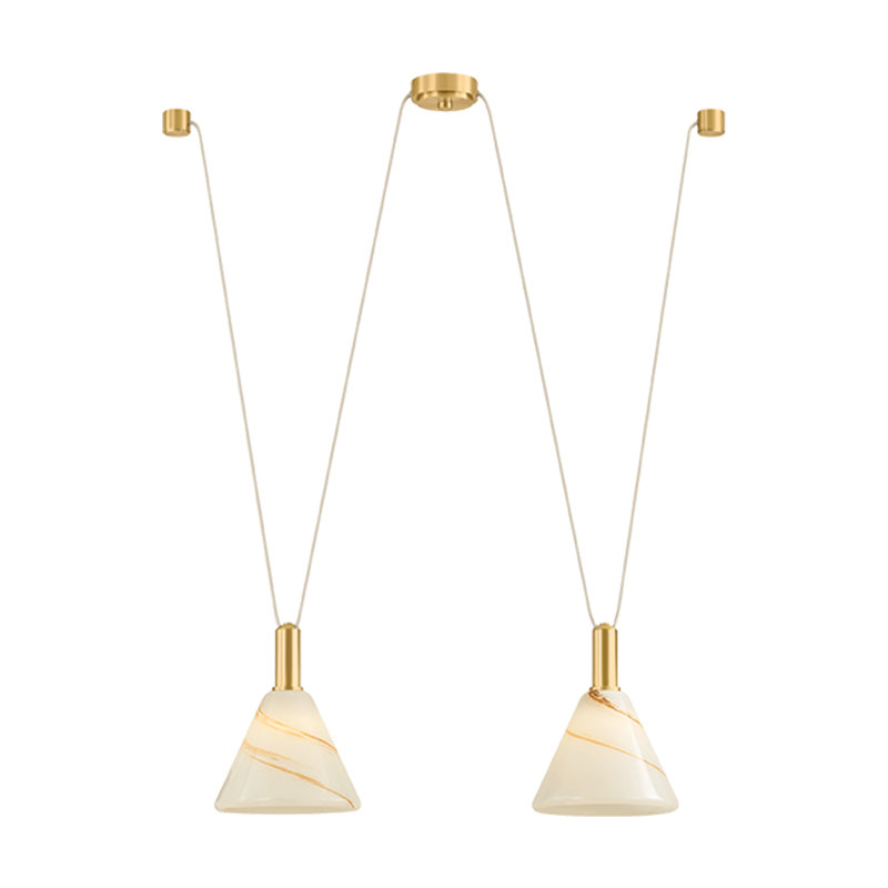 Eileen 10" 2-Light Linear Chandelier