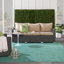Tapis bleu / vert Nourison Essentials-1796044438