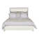 Louise/Lawrence King Upholstered Low Profile Panel Bed
