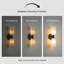 Appliques murales modernes à 2 lumières à intensité variable avec abat-jour en faux albâtre-1863807701