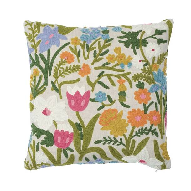 Schumacher Crewel Garden Fabric | Wayfair