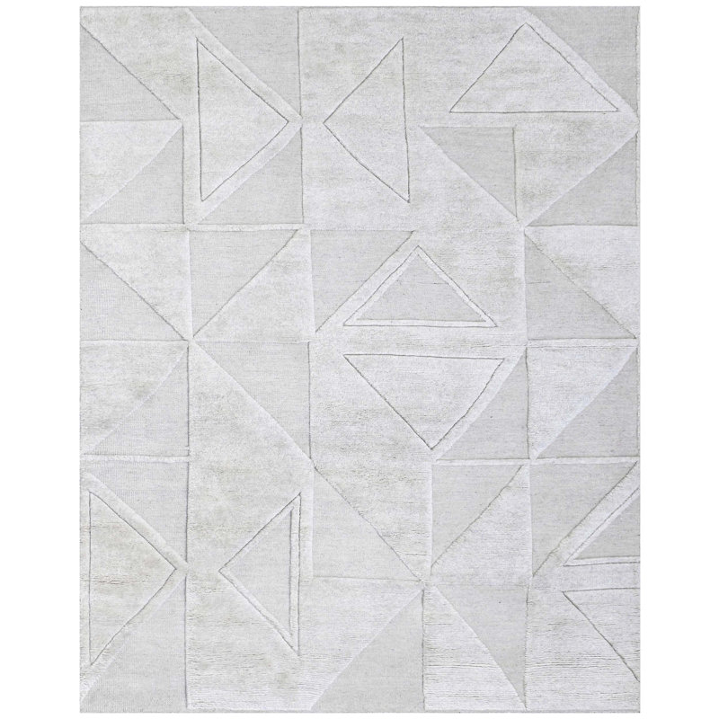 Wool Geometric Area Rug, Rectangle 12' x 15'