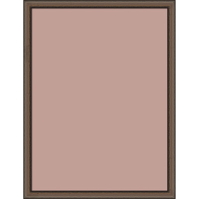 Tableau magnétique encadré en tissu, 20 po x 26 po, rose rosé, babillard pour l'organisation murale