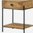 Natural Mango 1-Drawer Accent Table with Bottom Shelf
