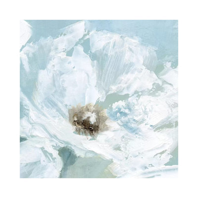 Single Poppy I 1 Piece Wrapped Canvas Wall Art
