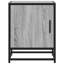 Armoire de chevet vidaXL Bois d'ingénierie, métal-1270746383