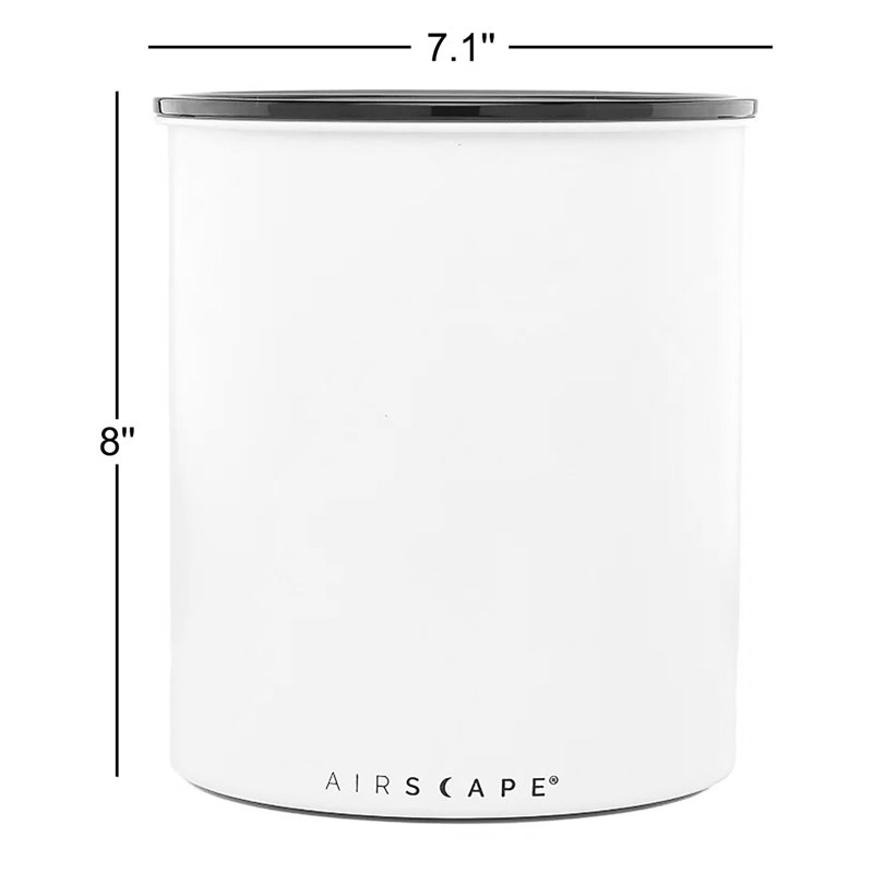 Airscape® Kilo 4,5 pte Pot à café, Blanc mat