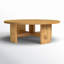 Santo Solid Wood Single Coffee Table-360475865