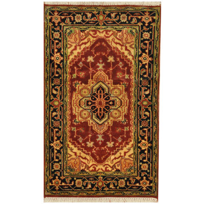 Rimer Wool Oriental Indoor Rug