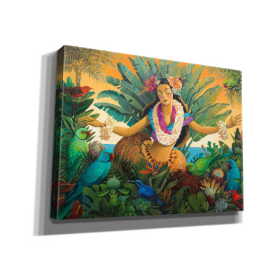 'Aloha' by David Galchutt Canvas Wall Art