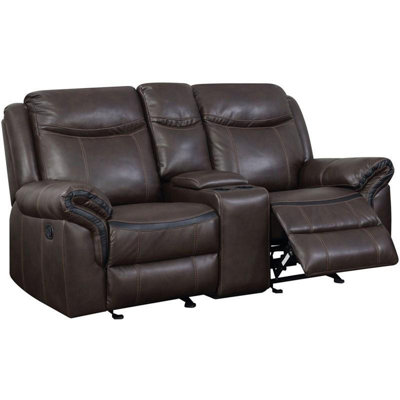 Upholstered 76'' Reclining Loveseat
