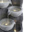 Chaison Outdoor Weather Resistant Floor Fountain with Lights