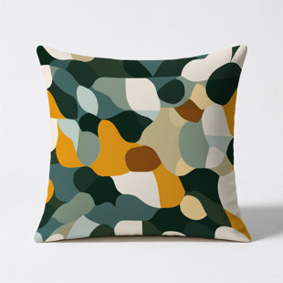 Tiled Topography Indoor And Outdoor Pillow