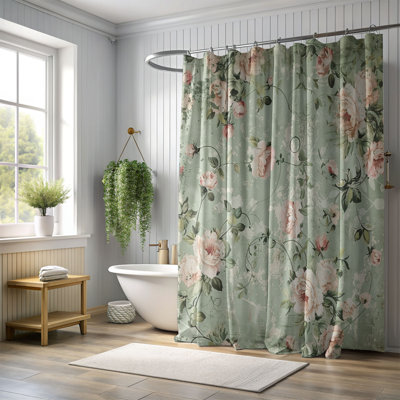 Rideau de douche standard 1 pièce Faded