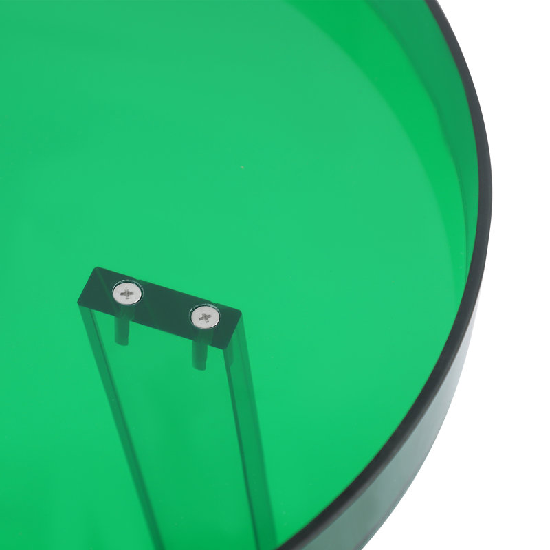 Table d'appoint en acrylique rose moderne Modern, Vert