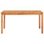 Abell Rectangular Outdoor Dining Table With Umbrella Hole , cm W cm D-190228741