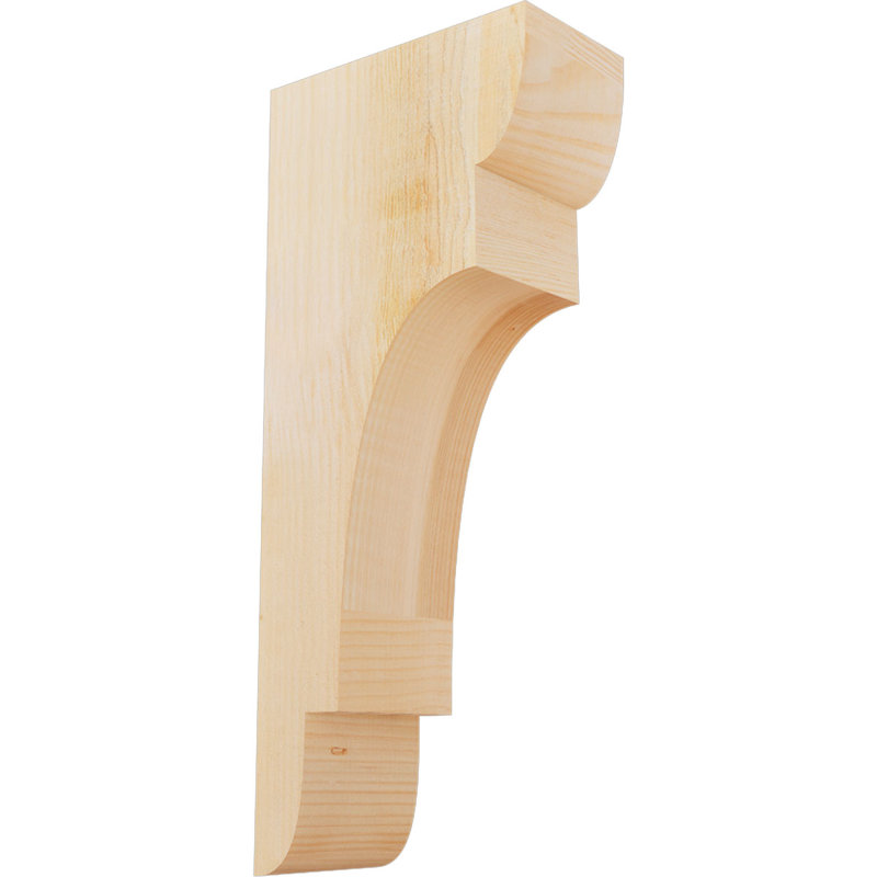 New Brighton Corbel, H 28 po x l 6 po x P 12 po, Sapin de Douglas, Sciage brut