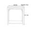 Console New Pterocarpus de style chinois