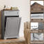 Armoire à ordures inclinable 10 gallons - Fonction de désodorisation-130181147-133633691