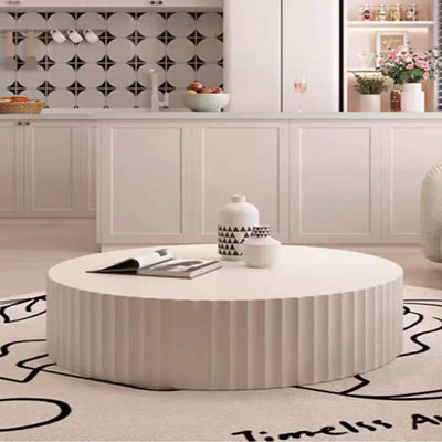 Circular gear design creative simple tea table