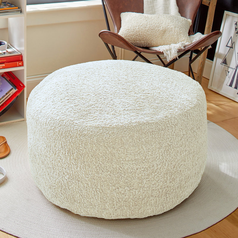 Repose-pieds rembourré Panaghia, Quartz Zazzle