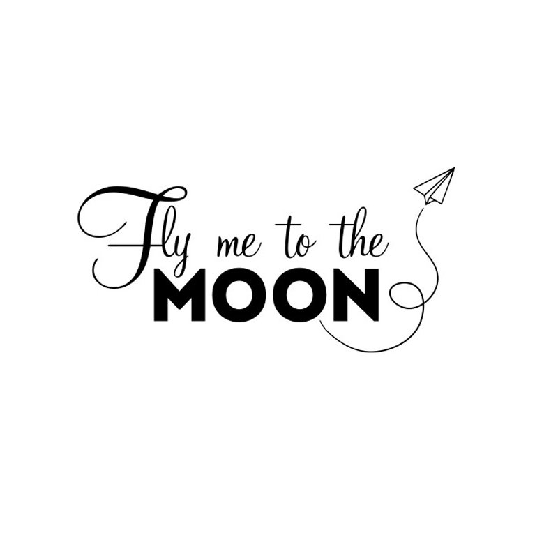 Wall Decal, Medium, Black