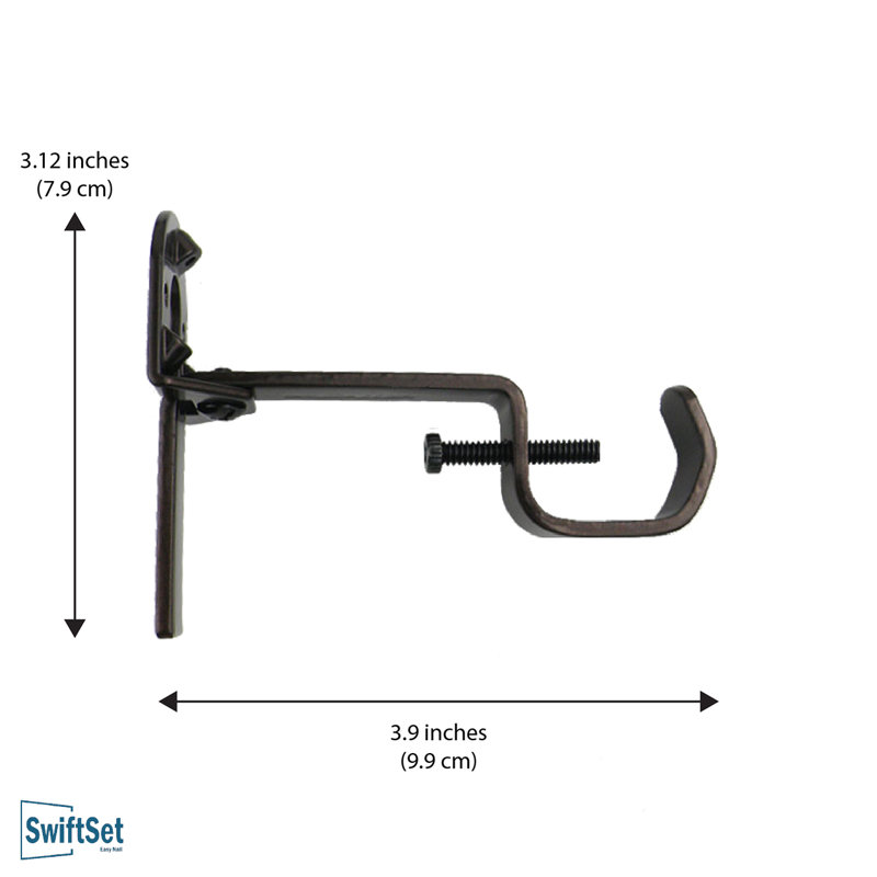 Easy-Install Universal Brackets, Bronze